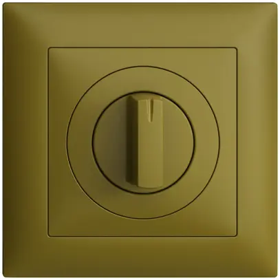 Kit frontale INC EDIZIOdue olive 88×88mm per interr.rotativo 