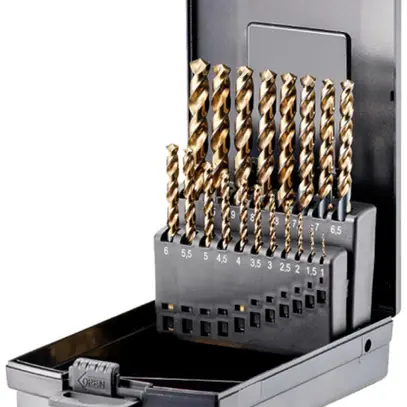 Jeu de forets EFCO SPB-X HSS-Co5 19×Ø1…10mm 