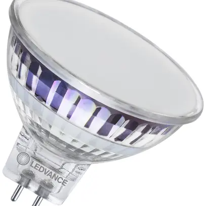 Lampe LED LEDVANCE GU5.3 12V 3.3W 396lm 827 MR16 clair 120° Ø50×44mm 