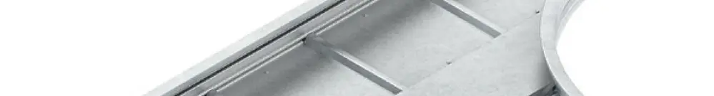 Raccordo a T Niedax, per WRL, 105×200mm, non perforato, acciaio, zincato a caldo 