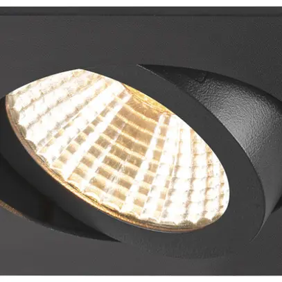 Downlight LED SLV NEW TRIA UNIVERSAL 68 8.6W 540lm 925/Ø930/940 38° REG 82×82 ne 