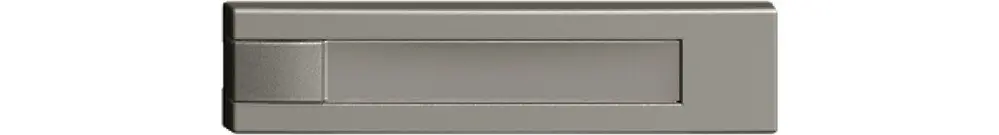 Touche 1/4 KNX/électron.s.LED+ pap.EDIZIOdue commande 1×gris foncé 