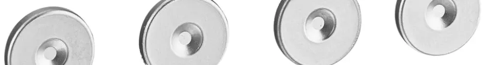 Kit di tappi di copertura Soliroc, cromato, 4 unità 
