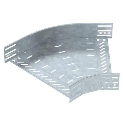 Bogen BET RB 45° 85×400mm Stahl feuerverzinkt 