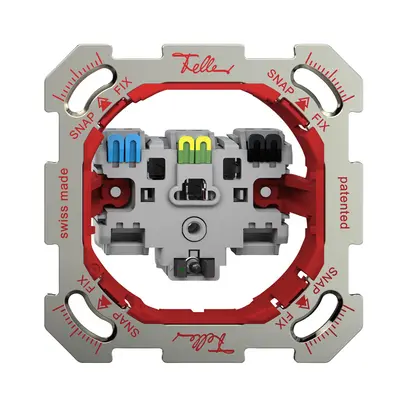 Presa INC Feller SNAPFIX® 1×T23 con LED 