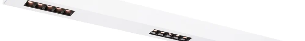 Plafoniera LED SLV Q-LINE CL 45W 2100lm 3000K 30° UGR<10 1000mm bianco 