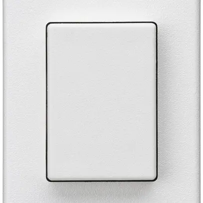 Poussoir INC Hager FLF 10A/250V 0/1L blanc 