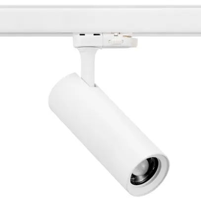 Projecteur LED Sylvania Lenzo Small 15W 1000lm 930 VAR 3ph 15°…50° Ø60 blanc 