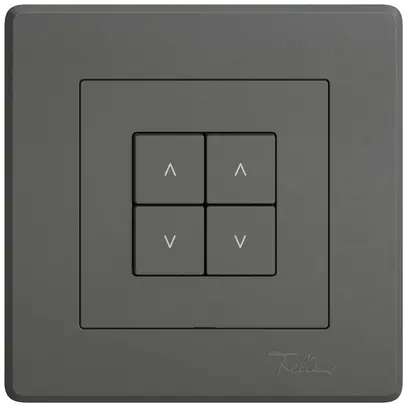 Interrupteur stores ENC EDIZIO.liv Wiser SNAPFIX® 2 canaux 4 touches WLAN grf 