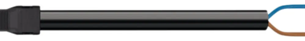 Anschlussleitung WAGO 2×1.5mm² 16A 250V 3m Cod.I Buchse-freies Ende blau 