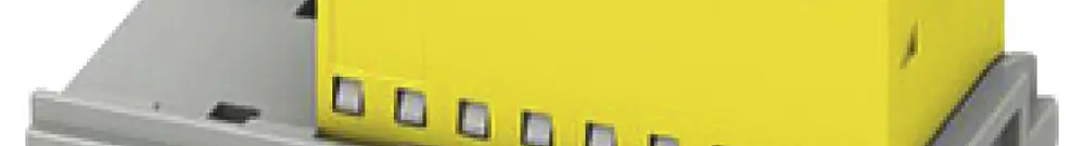 Bloc de distribution PX PTFIX 18X1.5-NS35 YE 