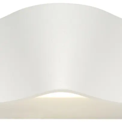 Lampada a muro LED SLV WAVE, 2×4.5W IP20 bianco 