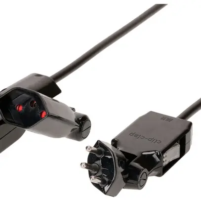 Presa multipla MH Clip-Clap 2×T13 USB A+C 18W Td 3×1mm² 2m nero 