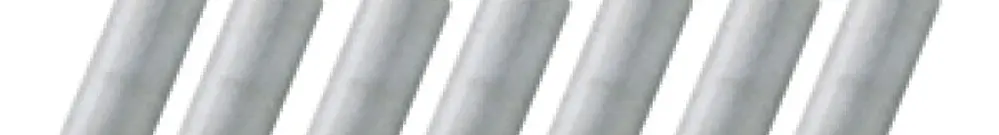 Tige Hager rigide pour borne à fiche pour compteur KJ31 100A 45mm jeu 7 pièces 