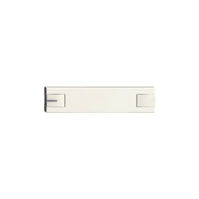 Tasto 1/4 KNX/elettronic.c.LED EDIZIOdue comando doppio bianco 