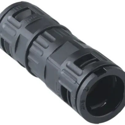 Giunto per tubi AGRO 2×21.2mm nero, IP68 