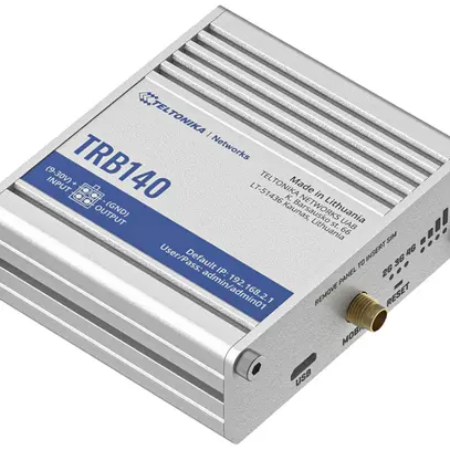 Routeur Teltonika TRB140 LTE 1×LAN WLAN IPv4/IPv6 Micro-USB 