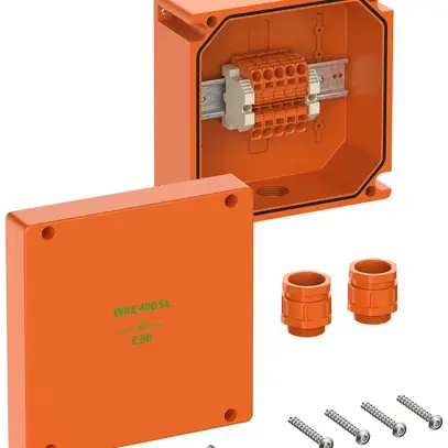 Scatole di derivazione AP Spelsberg WKE 402 SL 200×200mm×110mm IP66 arancione 