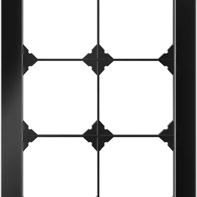 Intestazione INC EDIZIO.liv prestige SNAPFIX® 3×2 214×154mm vetro nero 