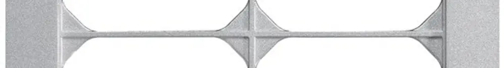 Telaio di copertura INC kallysto.trend 4×2 arktis 154×274mm 