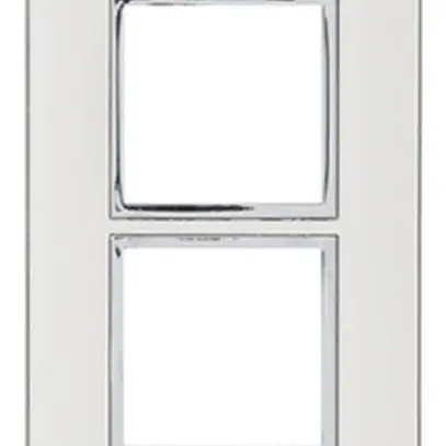 Intestazione INC Legrand Arteor 4×1, verticale, mirror white 