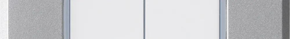 Contatto pulsante INC robusto IP55 2×1P alluminio per combinazione 
