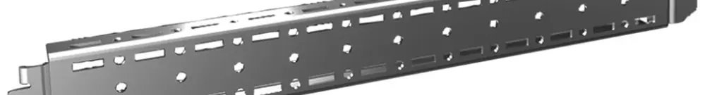 Sbarra di montaggio Rittal VX 8617.700 338×39×18mm grigio 4pz 