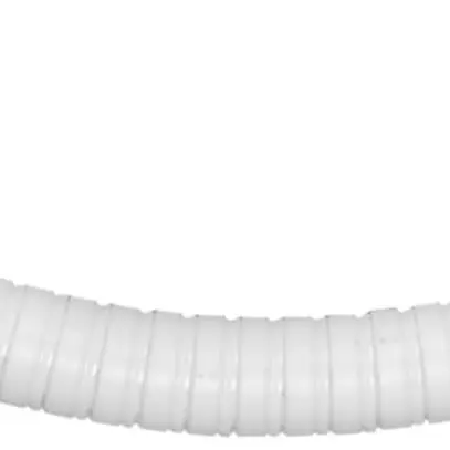Gomito flessibile PE 90° Ø112/100 bianco r=1675mm SYSTAflex 