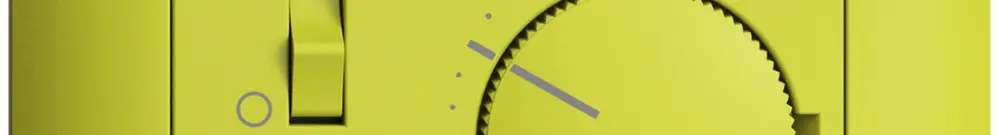 Kit frontale EDIZIOdue lemon 88×88mm per termost.amlemente 
