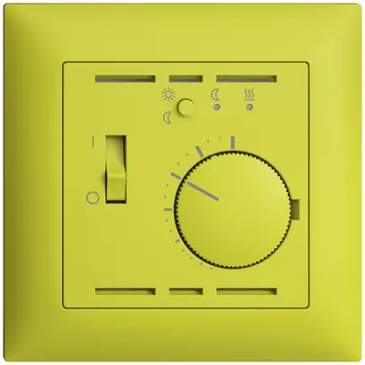Kit frontale EDIZIOdue lemon 88×88mm per termost.amlemente 