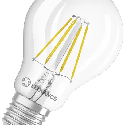 Lampada LED LEDVANCE CLAS A E27 4W 470lm 2700K Ø60×105mm tipo A chiaro 