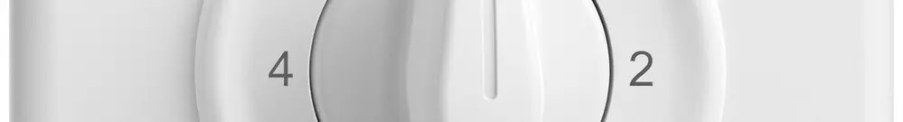 UP-Montageset STANDARDdue SNAPFIX® f.Drehschalter m.Griff 4-1-2-3 ws 