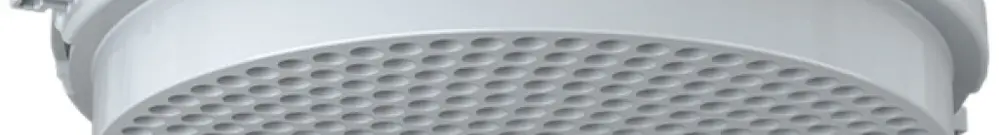 Placca frontale HaloX 100 p.calcestruzzo in opera, uscita variabile, mat.sintet. 