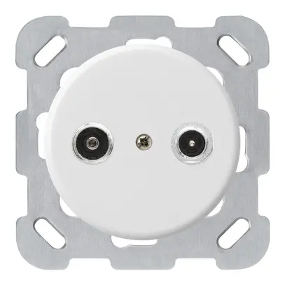 Prise d'antenne ENC basico TV-R montage B 19dB 2GHz blanc 