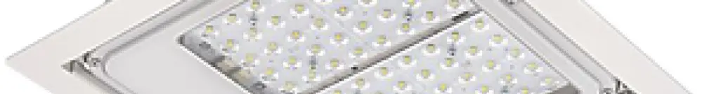 Plafoniera LED INS Philips Mini 300 92W 14240lm 757 IP66 335×335mm bianco 