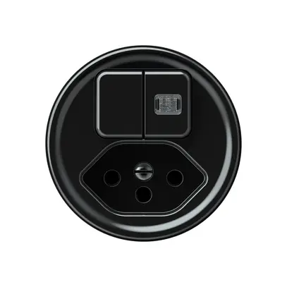 Kit frontal origin combinaison bouton double 1×lumineux + T13 shutter 60×60mm no 