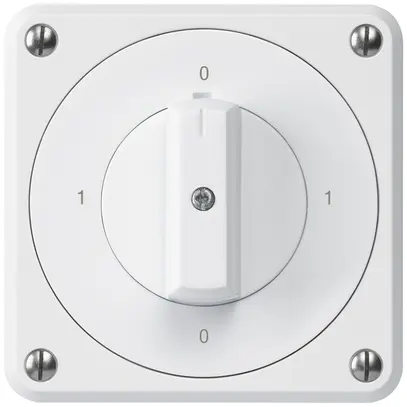 Interrupteur rotatif ENC robusto IP55 schéma 0/3P blanc 
