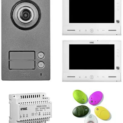 Kit interphone portier audio/vidéo Urmet Villa 1723/72 