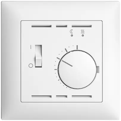 Termostato ambiente INC EDIZIOdue bianco con sonda et cavo 