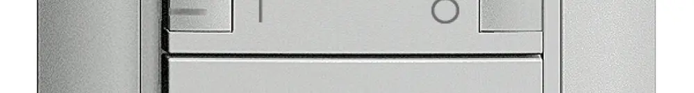 Varialuce INC ZEP 2c/2t staz c/sec.ON-OFF EDIZIOdue silver 