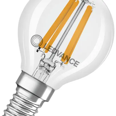 LED-Lampe LEDVANCE CLAS P E14 4.2W 470lm 2700K DIM Ø45×77mm klar 