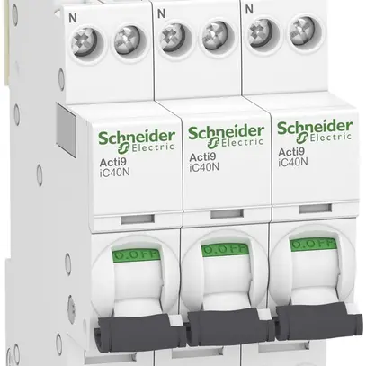 Dispositivo di protezione da sovracorrente Schneider Electric iC40 20A (D) 6kA 