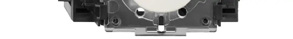EB-Steckdose FH T23 L3 weiss 49…69mm für Flachkabel Powerbus 