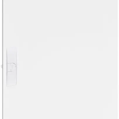 Porte droite Hager 519×919×12mm IP30 blanc pur 