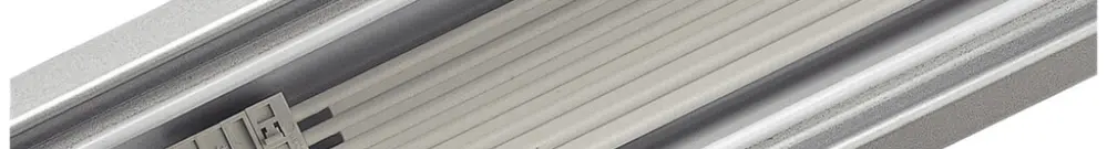 Barra profilata MAXOS 4MX056 P 582 per TL-D 2×58W senza fili bianco 