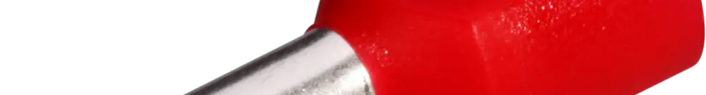 Embout de câble jumelé isolé 2×1mm²/8mm rouge 