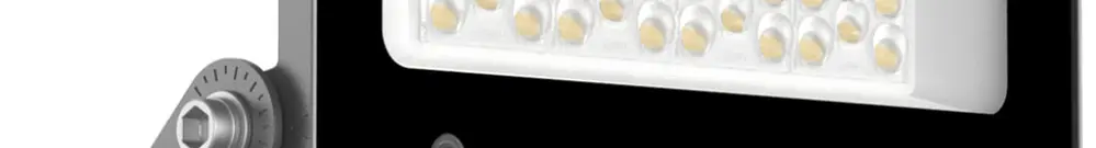 Projecteur LED DOTLUX LENSone 100W 3000…5000K IP66 VAR 355×57mm 80⨯120° noir 