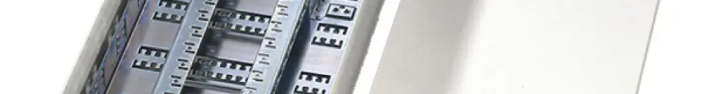 Distributore combinato AP R&M per 24 striscia bianco 