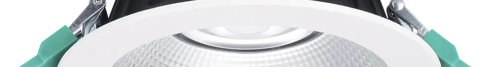 LED-Downlight Sylvania Insaver Slim IP44 UGR19 9W 1075lm 830 62° DALI Ø165mm 