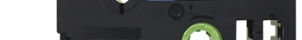 Cassetta nastro compatibile con OZE-541, 18mm×8m, blu/nero 